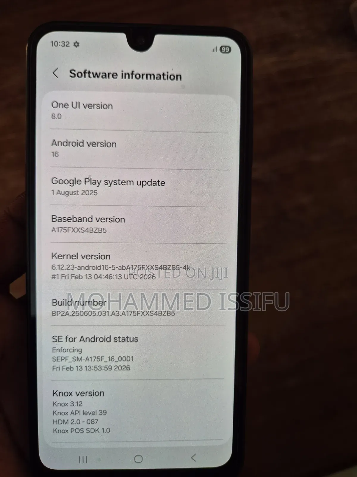 Samsung Galaxy A17 128 GB Black