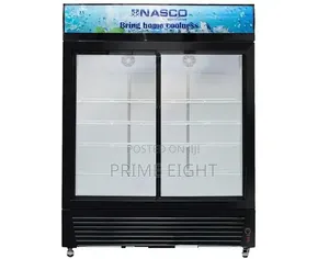 Nasco 1080 LTRS 2 Door Display Fridge (NAS-FL1300-2DR)