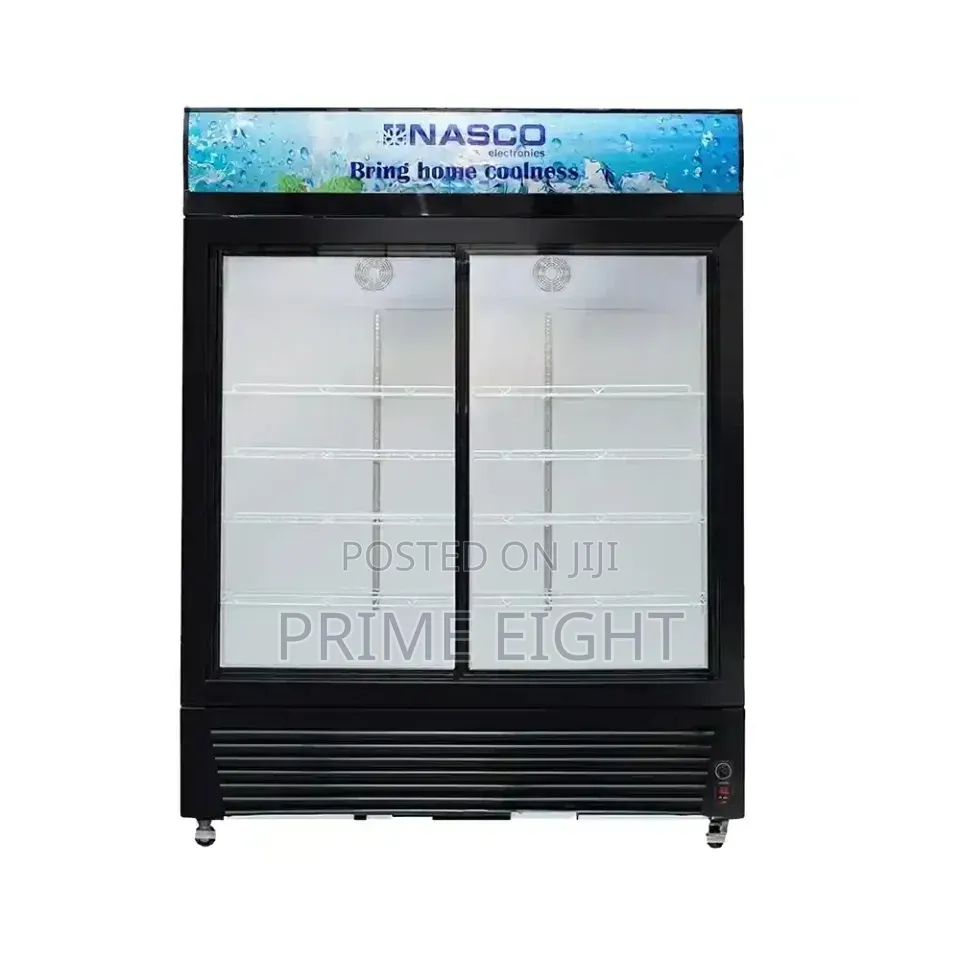 Nasco 1080 LTRS 2 Door Display Fridge (NAS-FL1300-2DR)