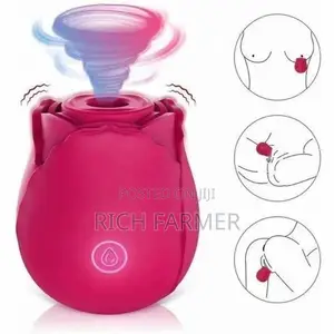 Dildo G Spot Vibrator Sex Toy and Sucking Rose Vibrator