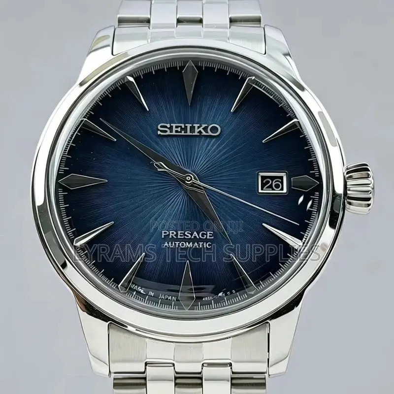 Seiko Presage SRPB41 Cocktail Automatic Blue Dial Men's Watch 40.5mm