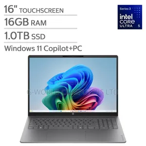 New Laptop HP OmniBook 5 16" 16GB Intel Core Ultra 7 SSD 1T