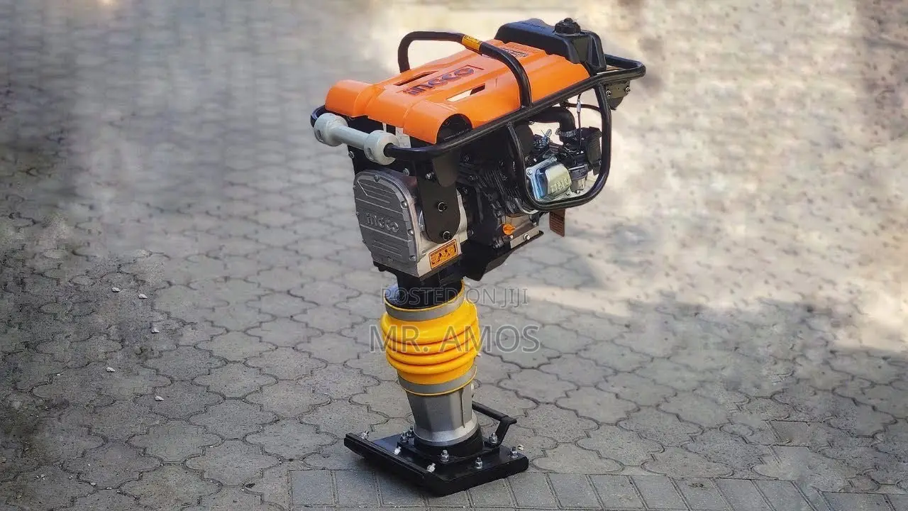 79KGS Heavy Duty 4.8KW Gasoline Tamping Rammer 6.5HP - GRT75-2