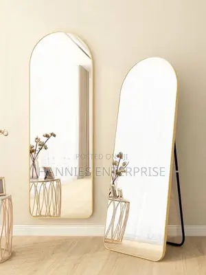 Wall-Mounted Dressing Mirror.