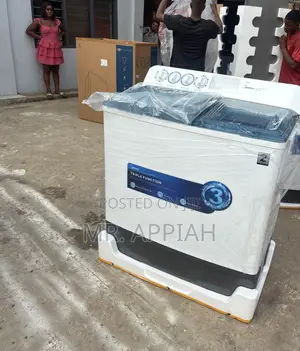 Semi-Automatic Top Load Electric Washing Machine(White)