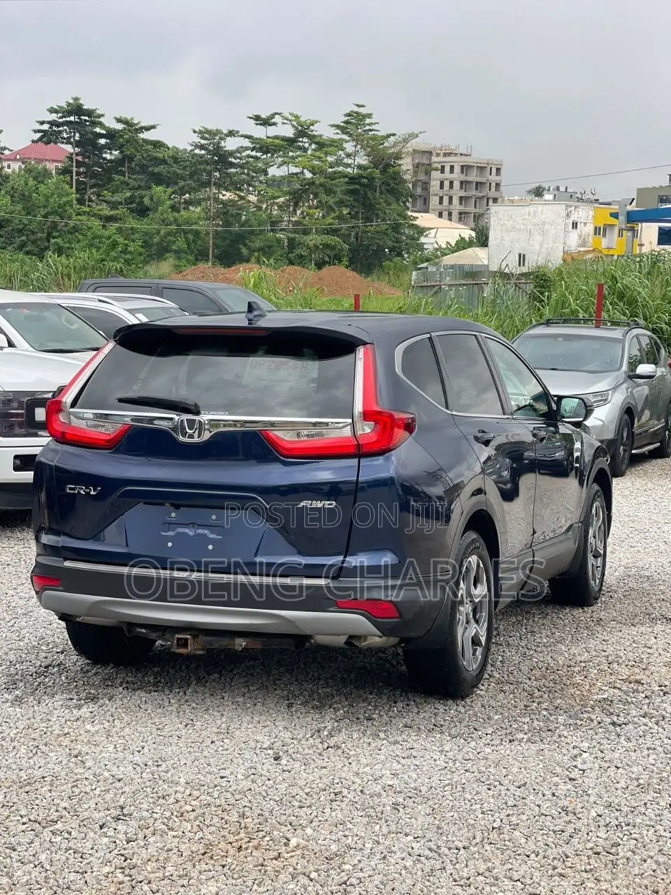 Honda CR-V EX 4dr SUV AWD (1.5L 4cyl CVT) 2017 Blue