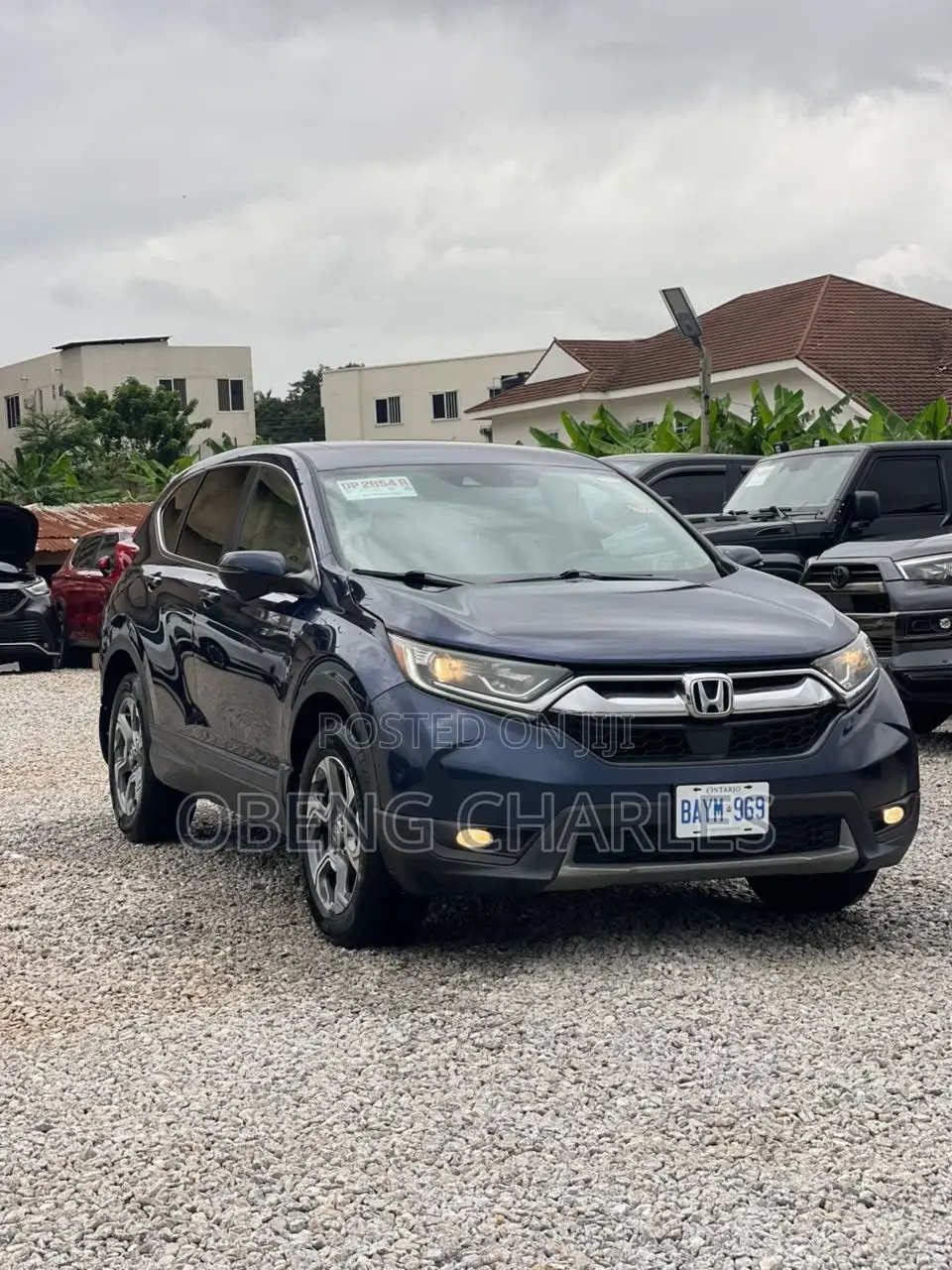 Honda CR-V EX 4dr SUV AWD (1.5L 4cyl CVT) 2017 Blue