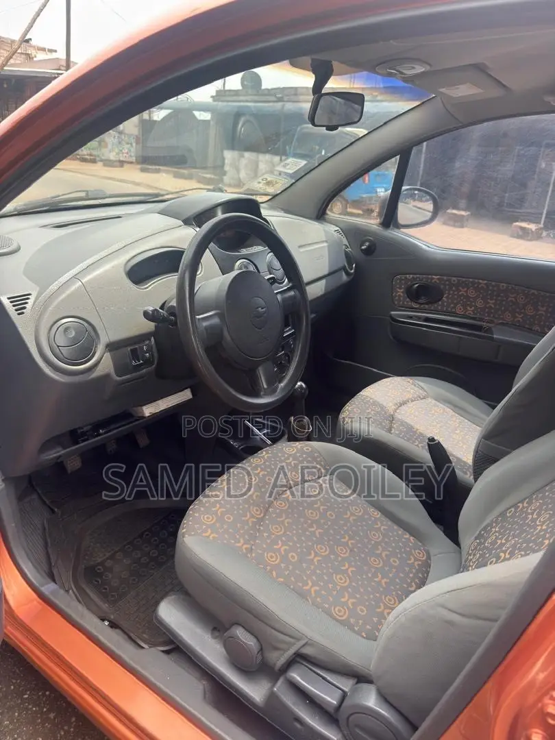 Chevrolet Matiz 2008 Orange