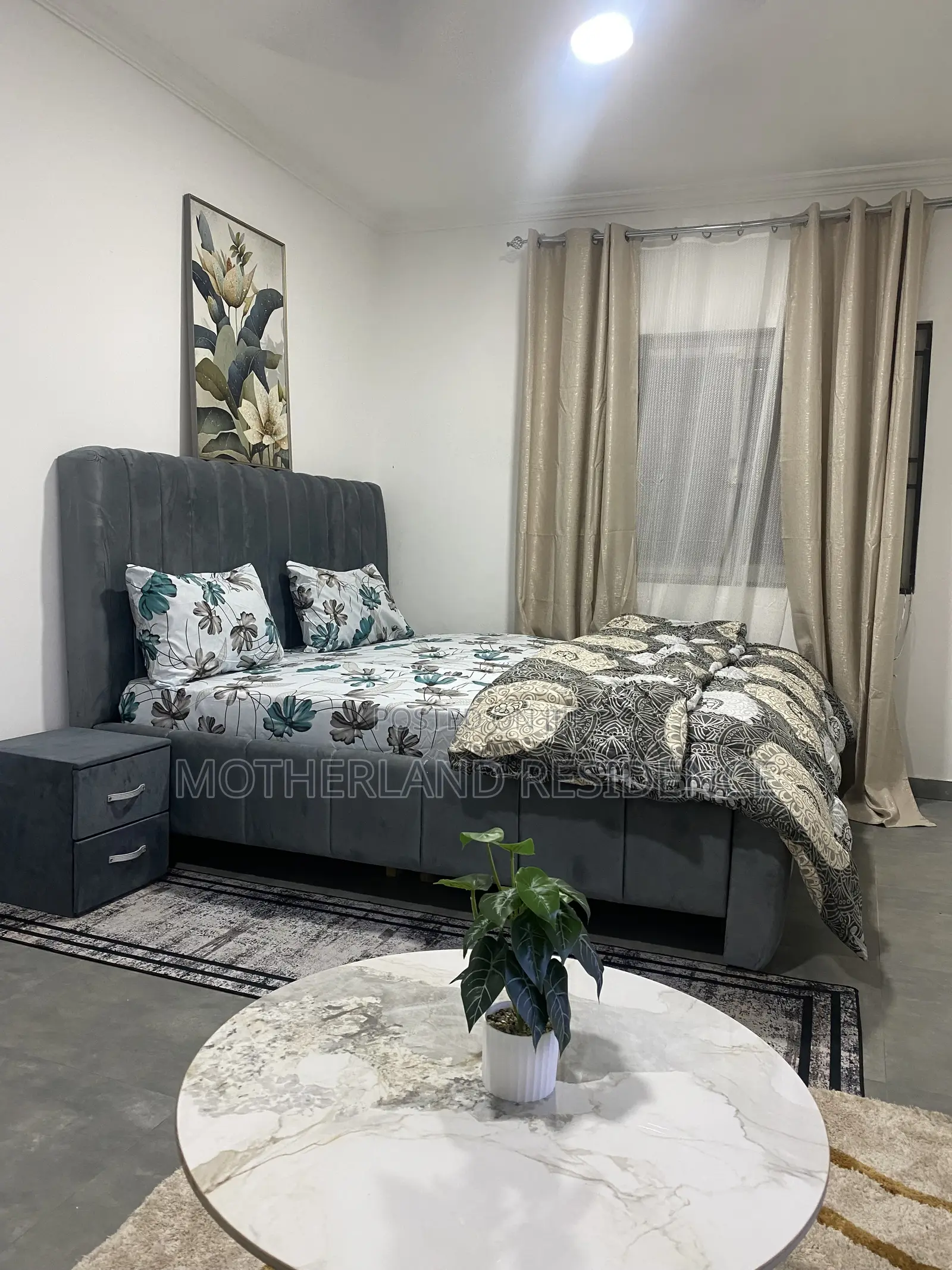 Furnished 1bdrm Condo in Coffee Shop Area for rent