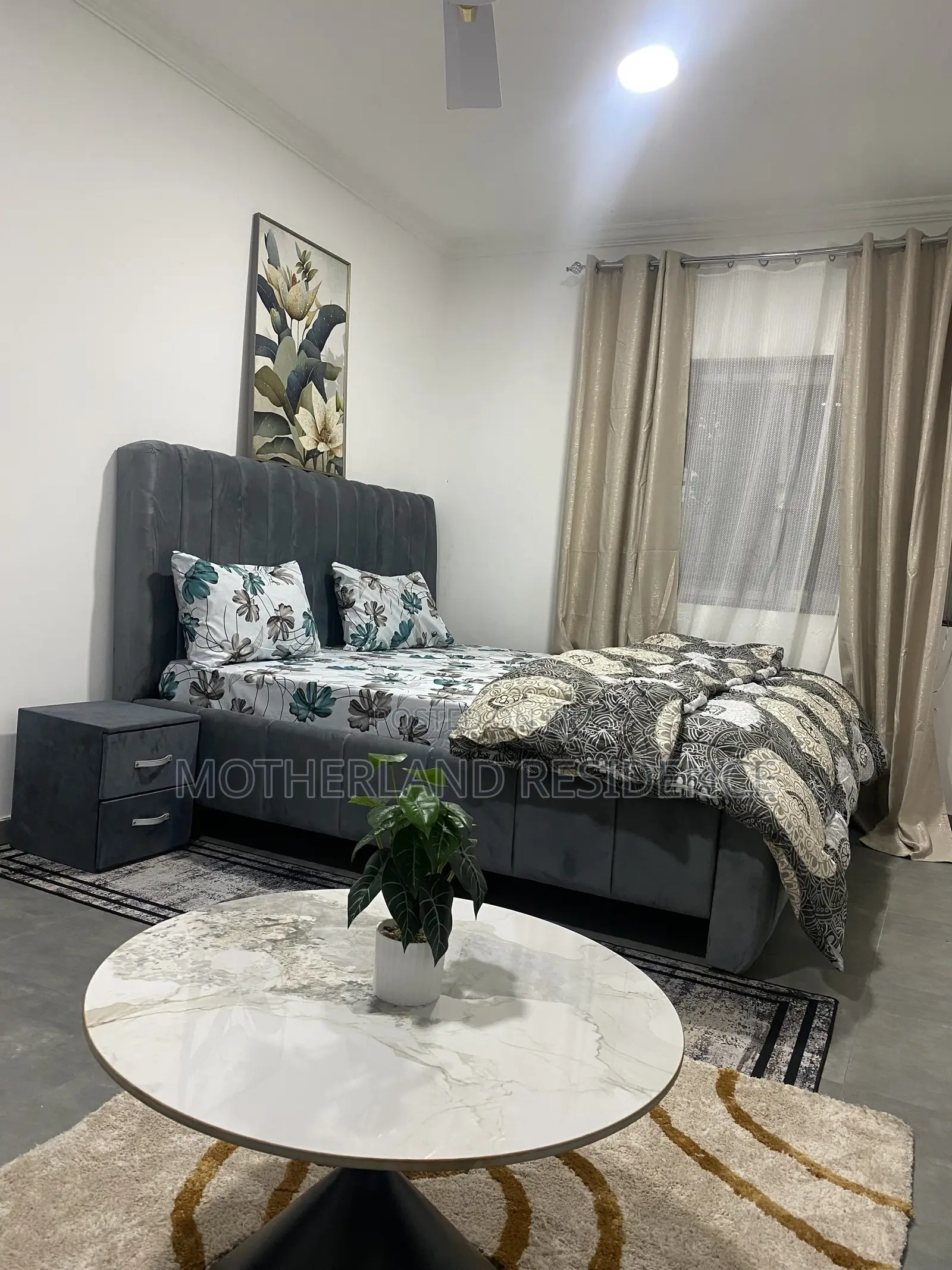 Furnished 1bdrm Condo in Coffee Shop Area for rent