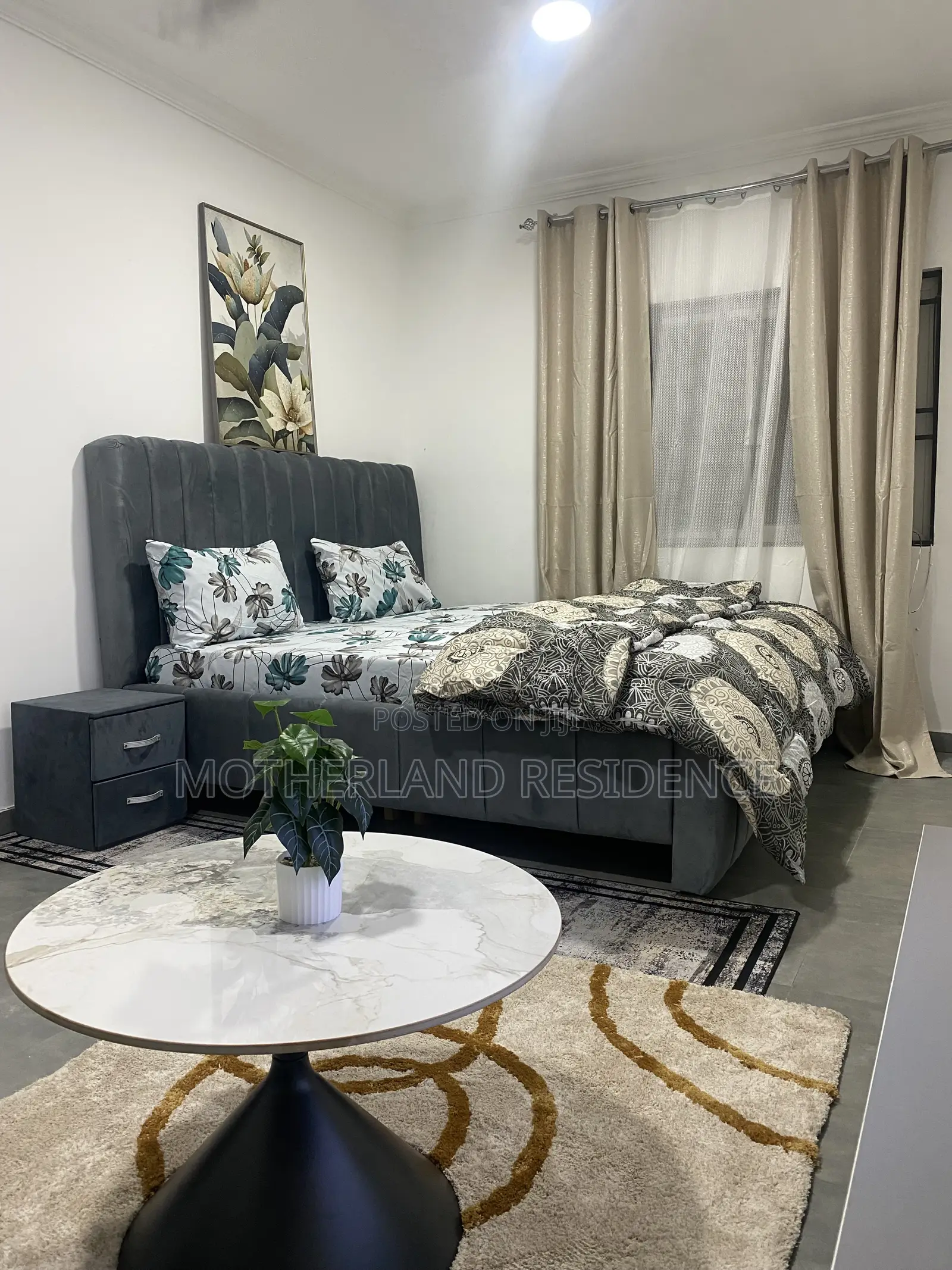 Furnished 1bdrm Condo in Coffee Shop Area for rent
