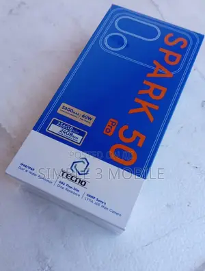 New Tecno Spark 50 Pro 256 GB Blue