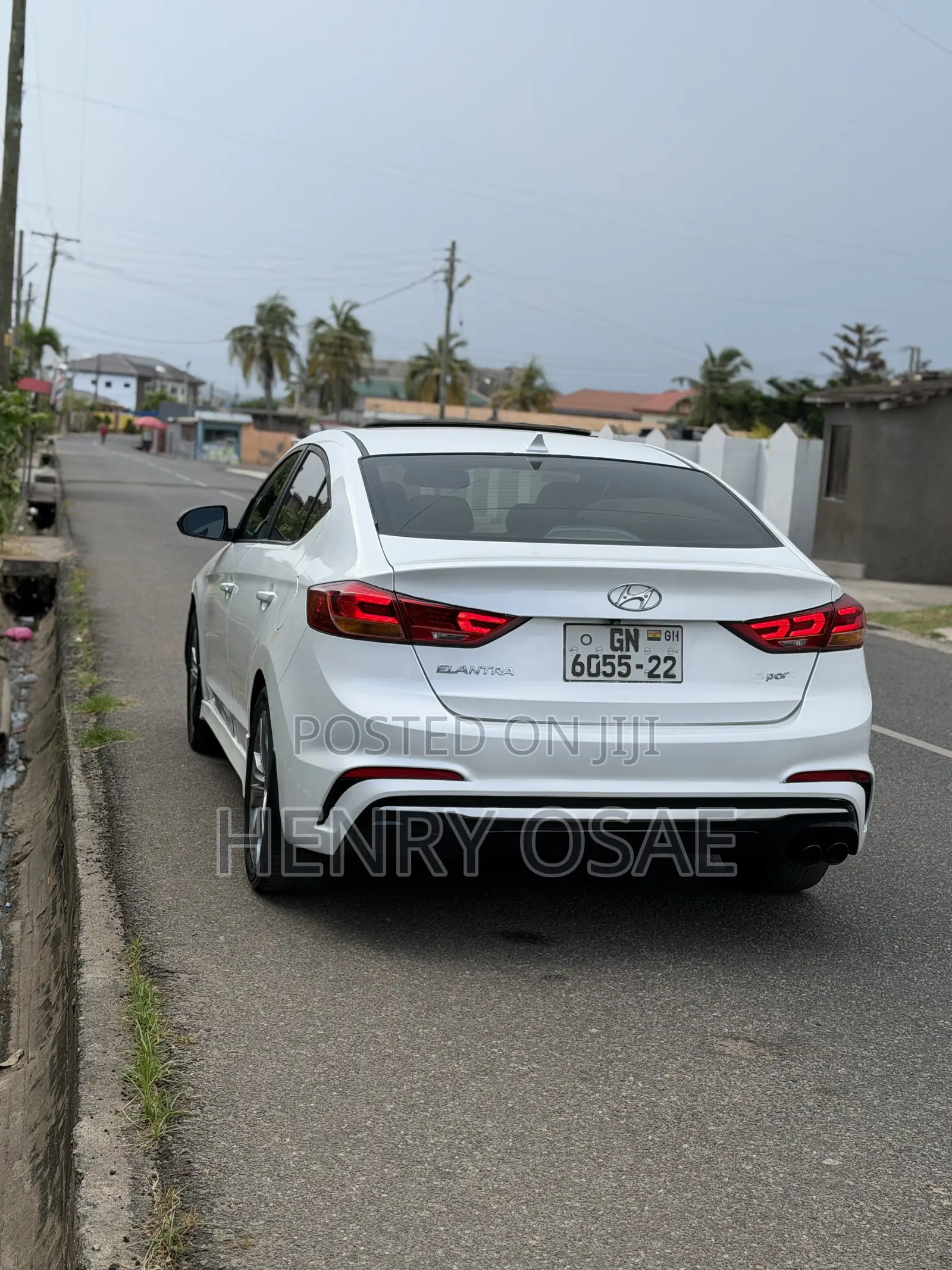 Hyundai Elantra Sport 2018 White
