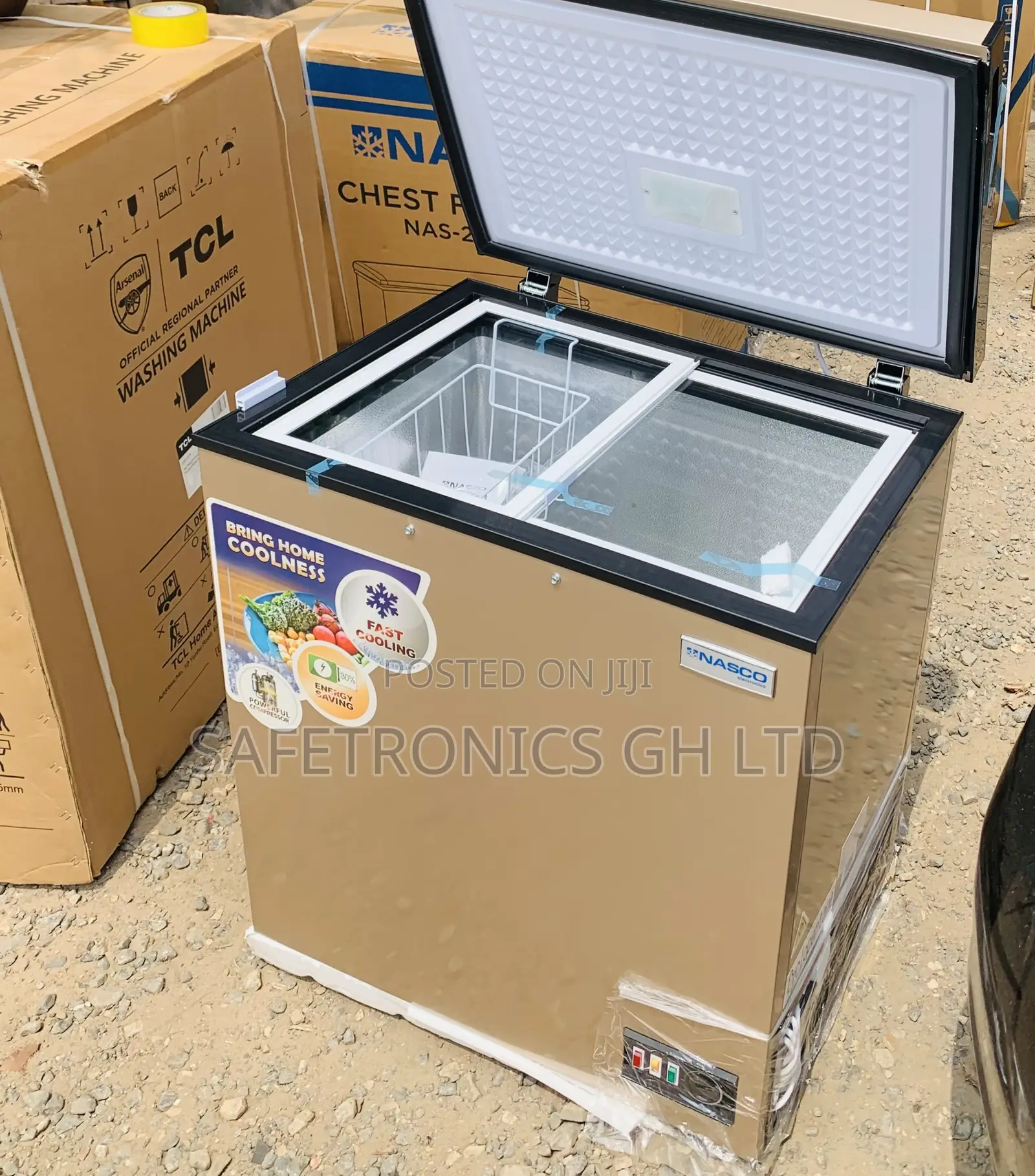 Super Fast FrostPro Nas200fl 150L Nasco (Gold) Freezer