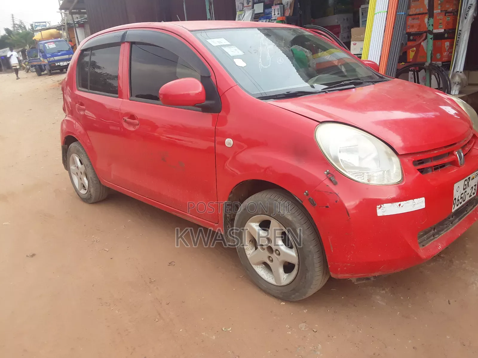 Toyota Passo 2008 Red