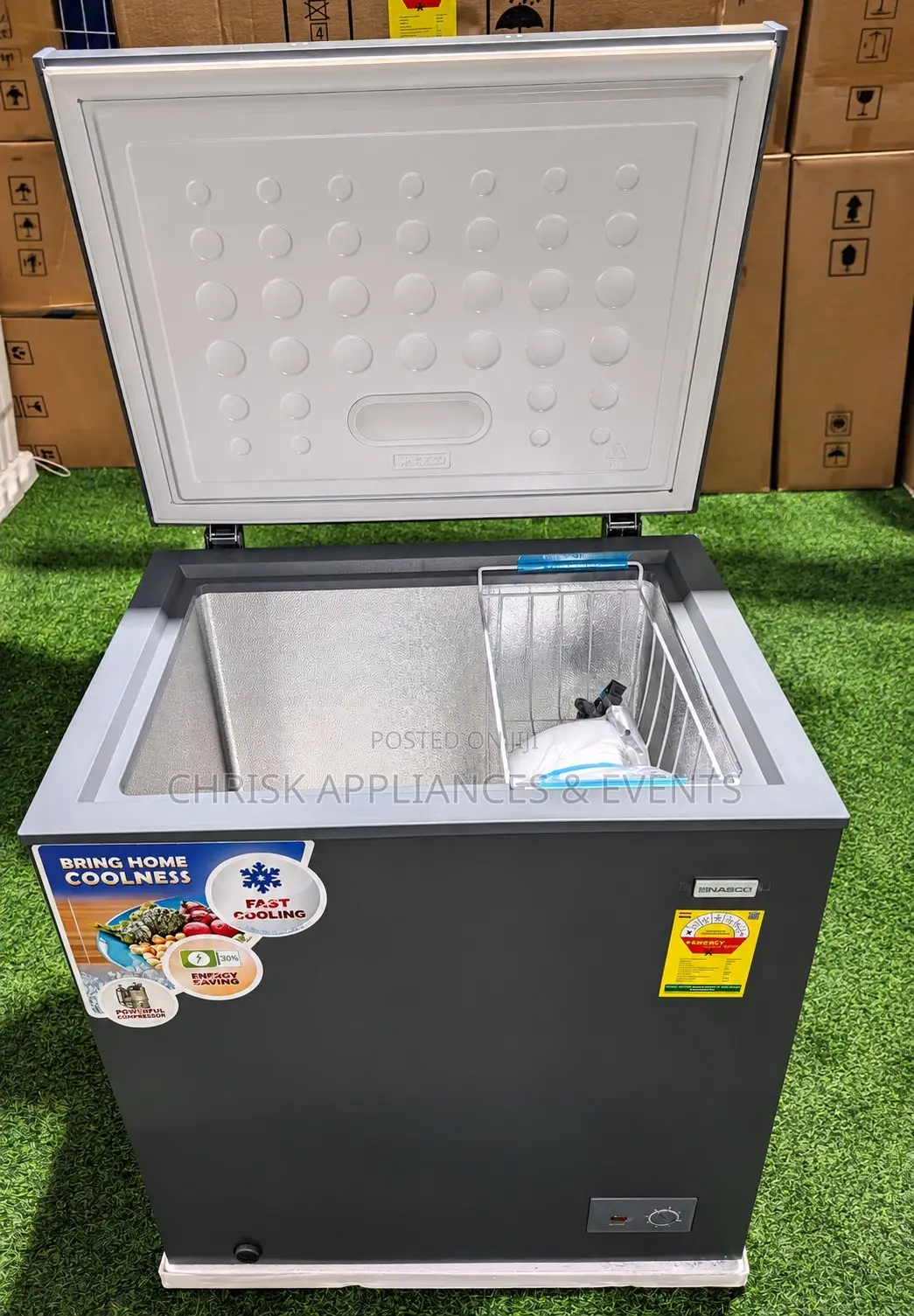 NASCO 145L Chest Freezer – Energy Saving