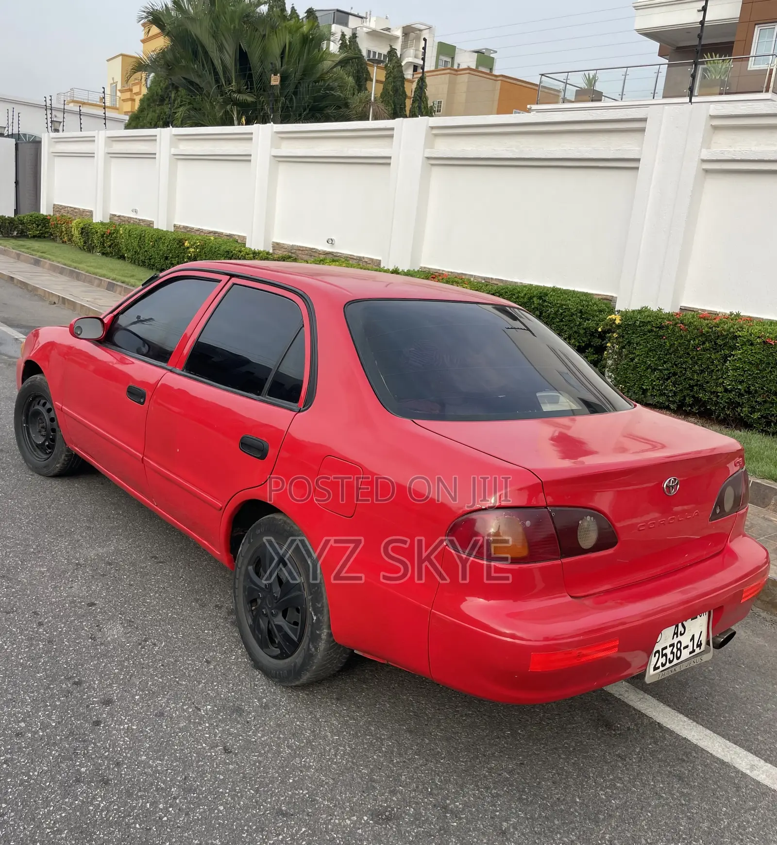Toyota Corolla 2004 Red
