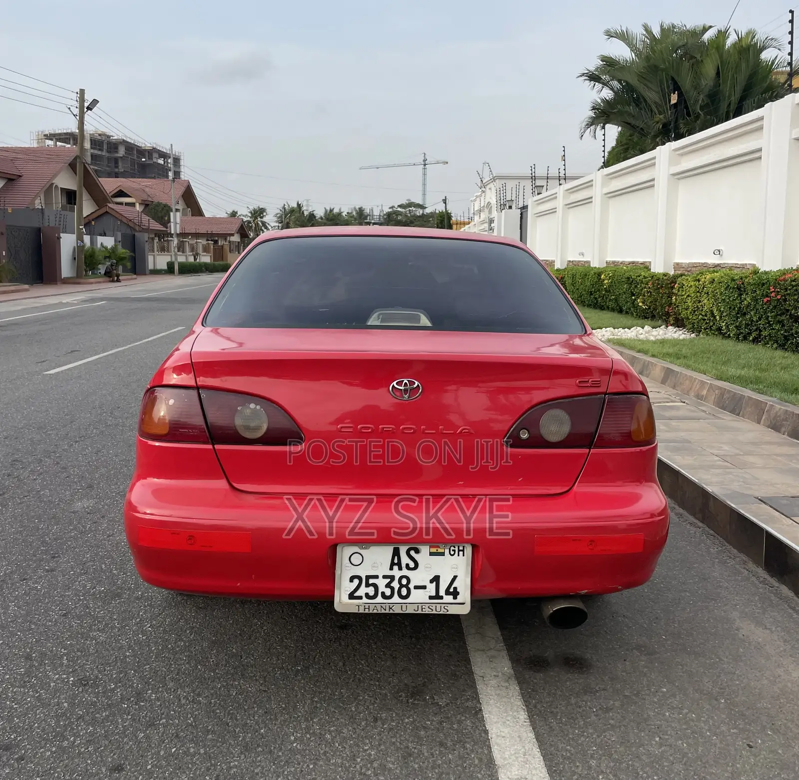 Toyota Corolla 2004 Red