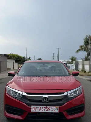 Honda Civic EX 4dr Sedan (2.0L 4cyl) 2017 Red