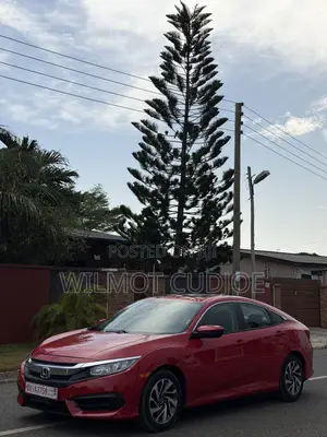 Honda Civic EX 4dr Sedan (2.0L 4cyl) 2017 Red