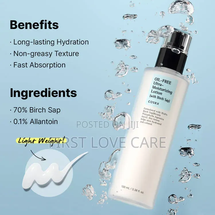 COSRX Oil-Free Ultra-Moisturizing Lotion With Birch Sap 100ml