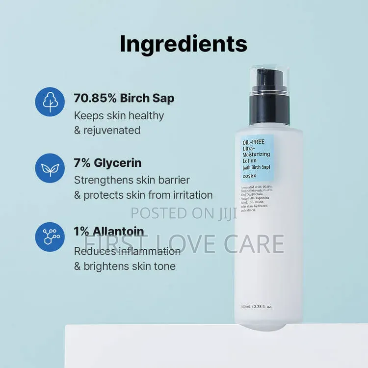 COSRX Oil-Free Ultra-Moisturizing Lotion With Birch Sap 100ml