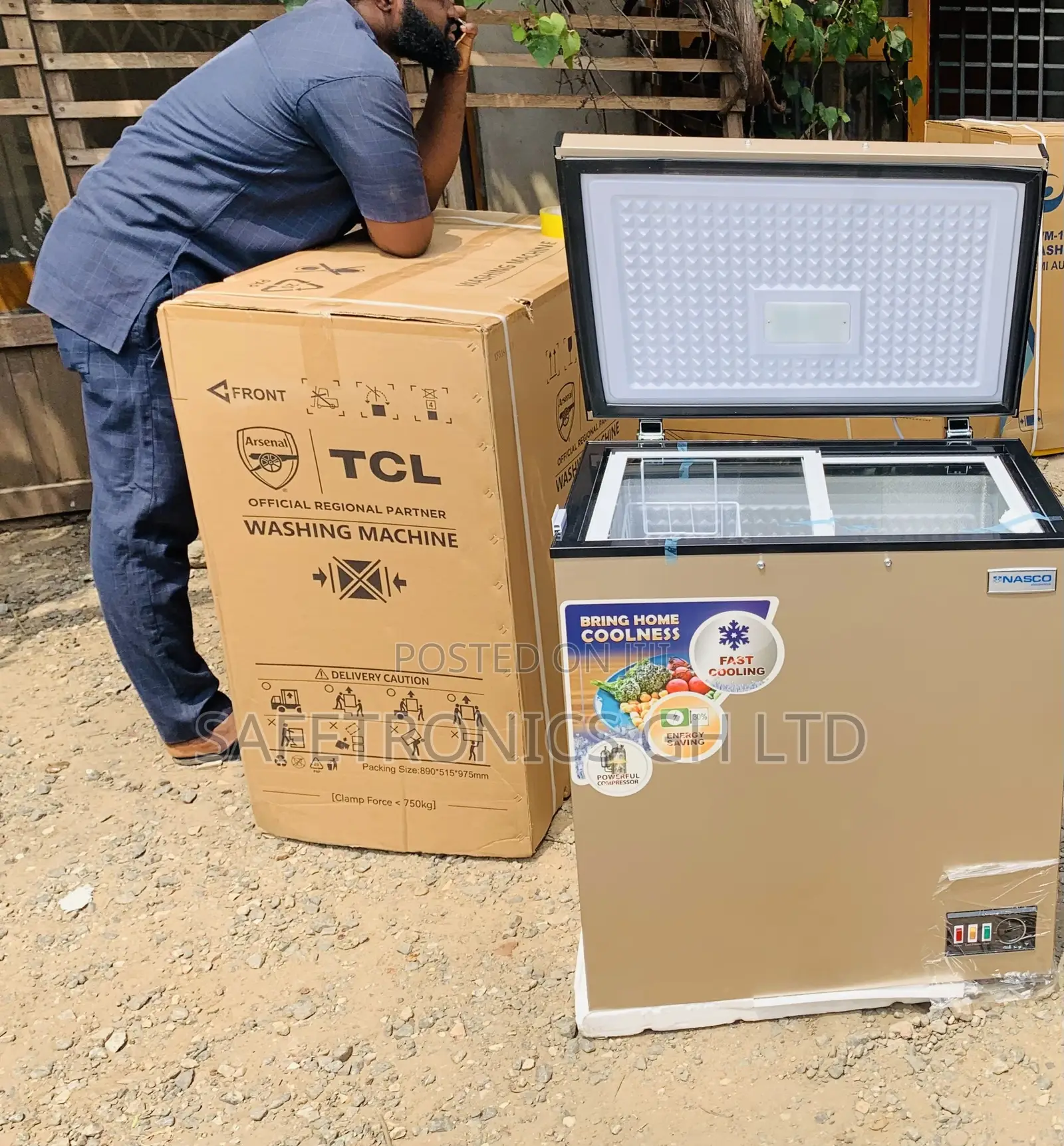 Purchase Arctic Chill Nasco (Gold) 150L 1 Door Freezer