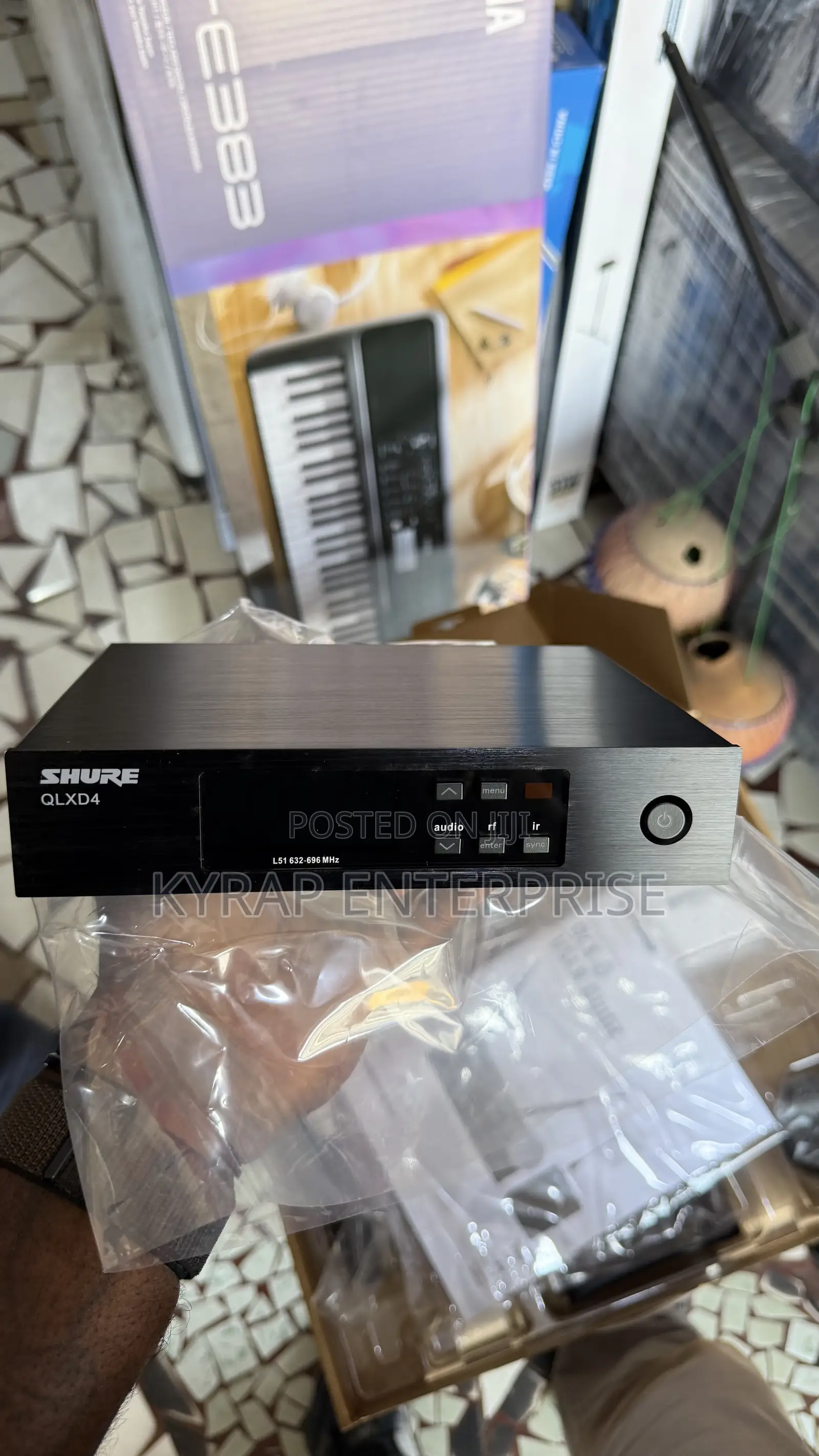 Shure Qlxd4 Single Microphone