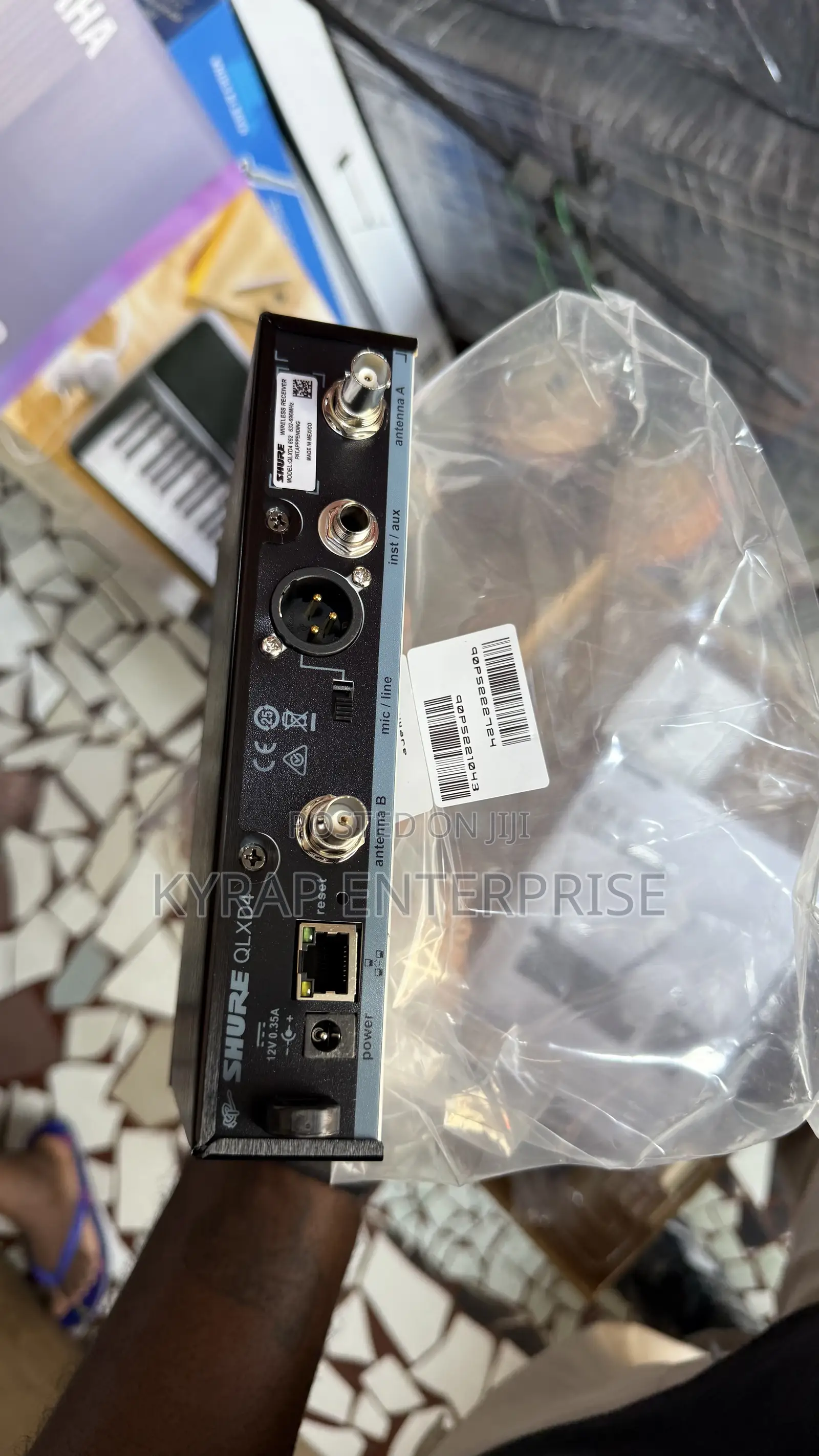 Shure Qlxd4 Single Microphone