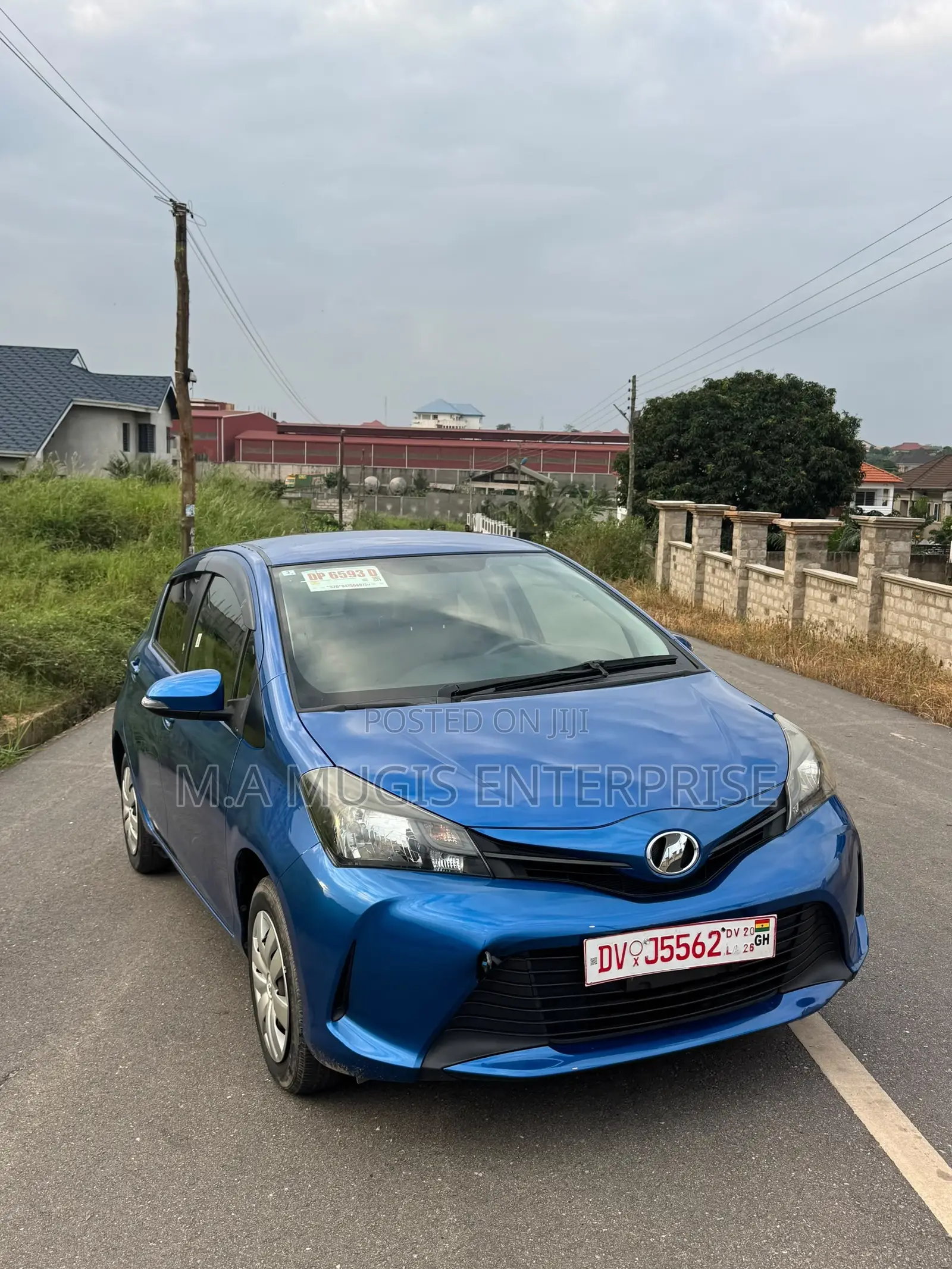 Toyota Vitz 1.0 FWD 3dr 2016 Blue