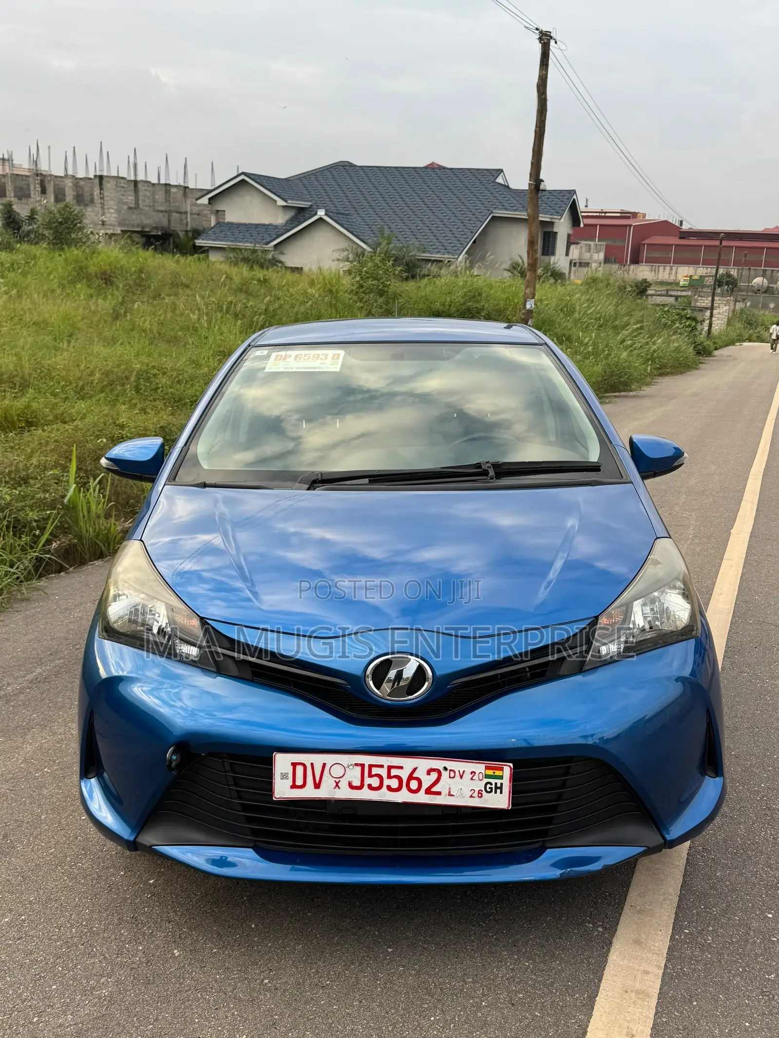 Toyota Vitz 1.0 FWD 3dr 2016 Blue