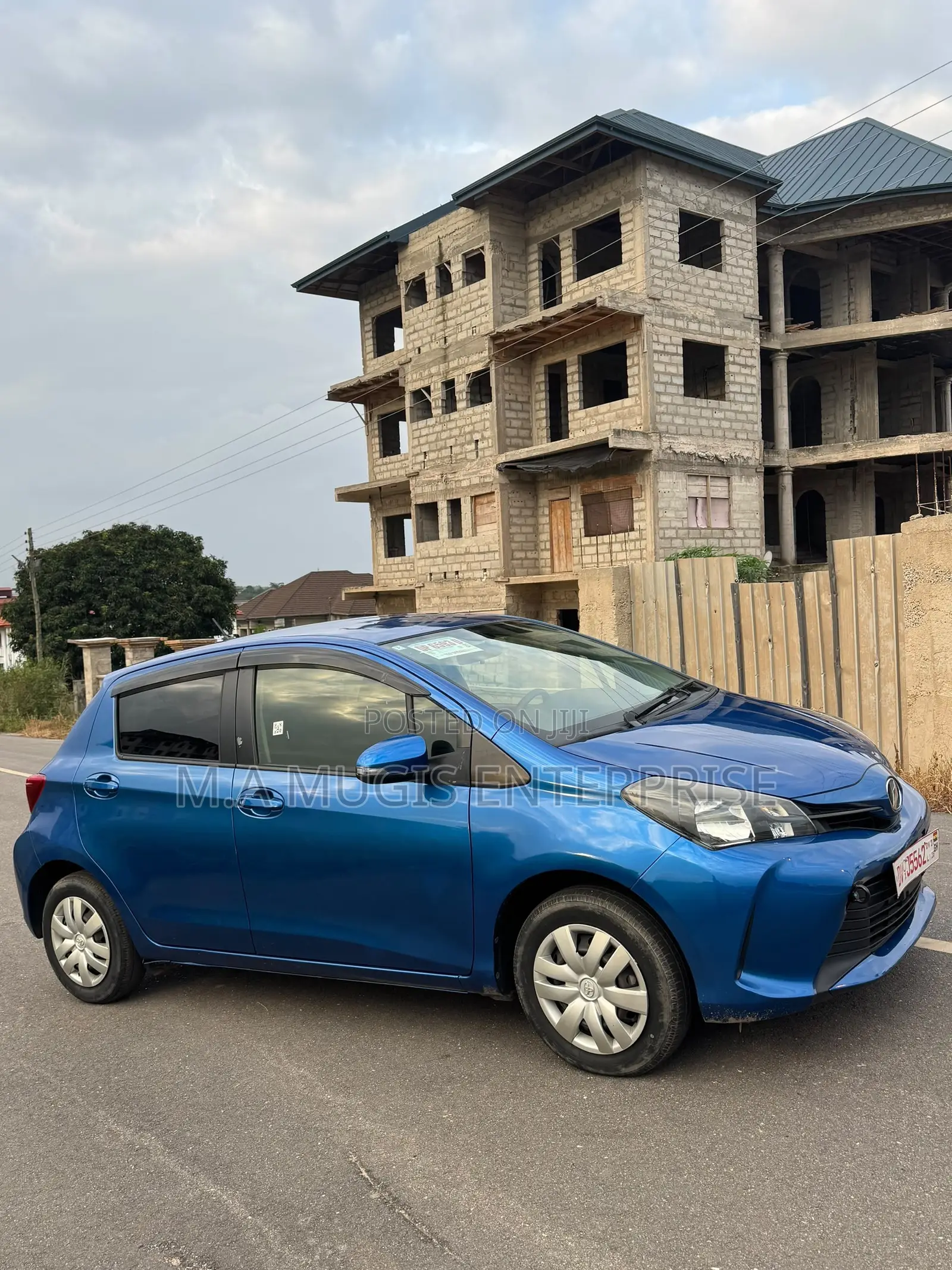 Toyota Vitz 1.0 FWD 3dr 2016 Blue