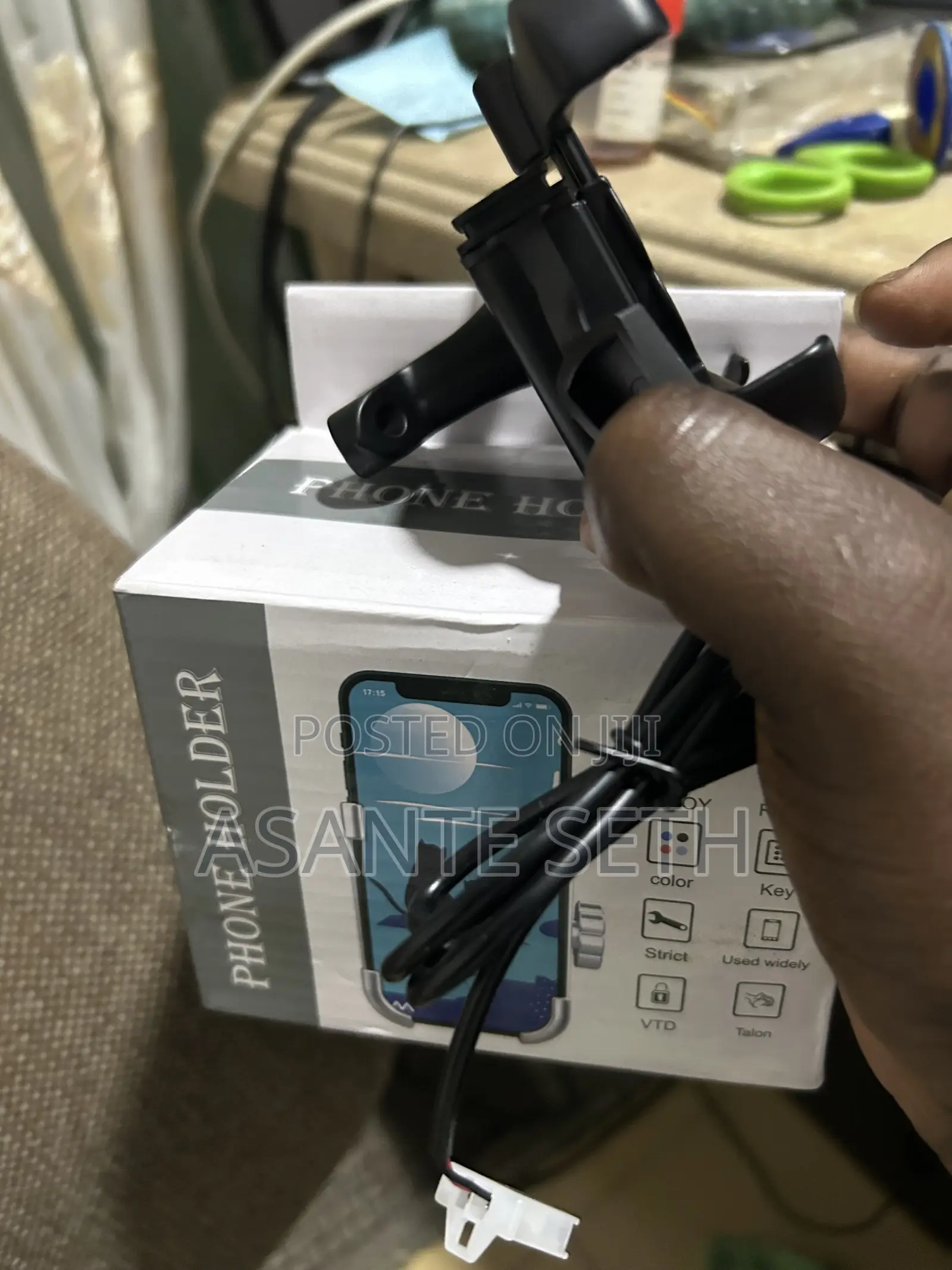 Original Metal Alloy Ridding Phone Holder