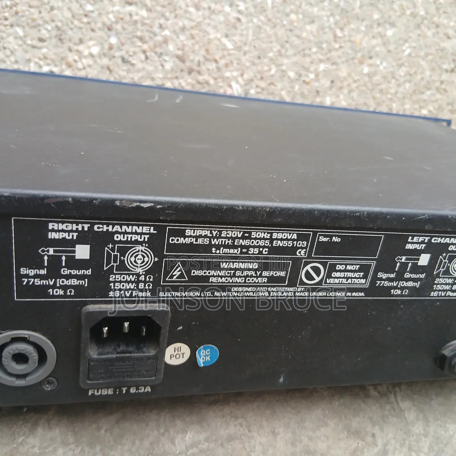 Soundlab Sp-500 Mosfet Power Amplifier