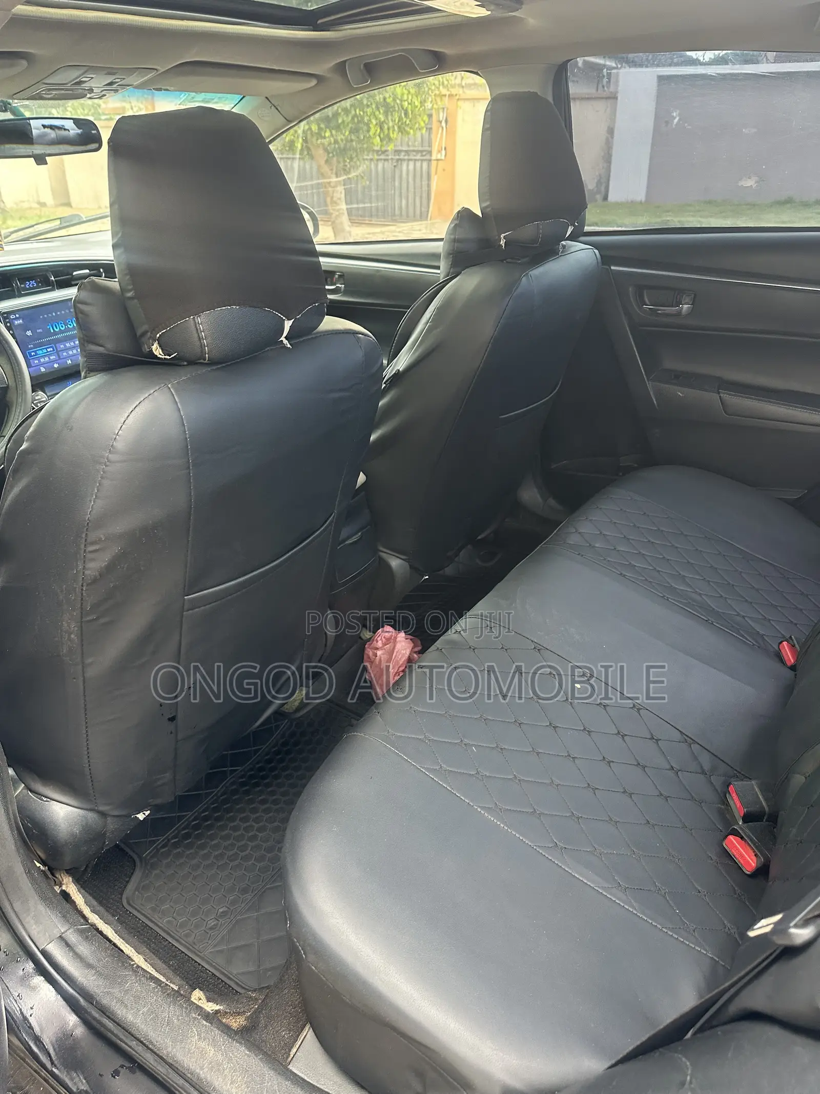Toyota Corolla S Plus 4dr Sedan (1.8L 4cyl CVT) 2015 Black