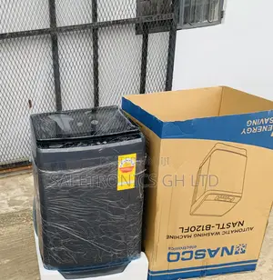 Buy Full Automatic WashElite 12kg TopLoad Grey Nasco WashingMachine