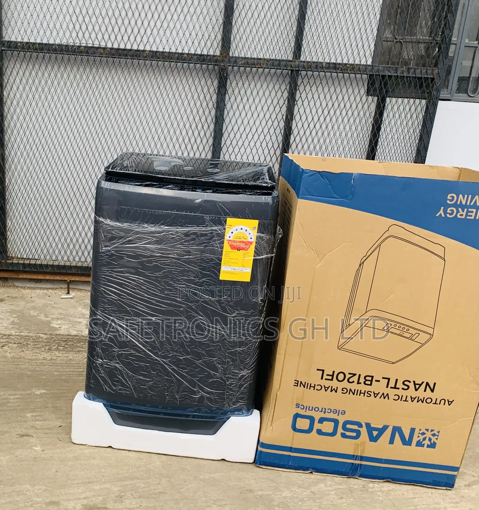 Lastest Nasco 12kg AquaFresh Full Automatic TopLoad WashingMachine