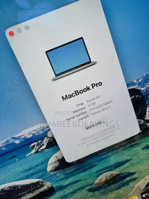 Laptop Apple MacBook Pro 2020 M1 8GB Apple M1 SSD 512GB