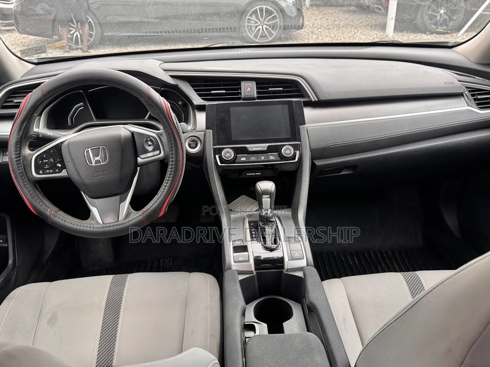 Honda Civic EX Sedan 2018 Gray