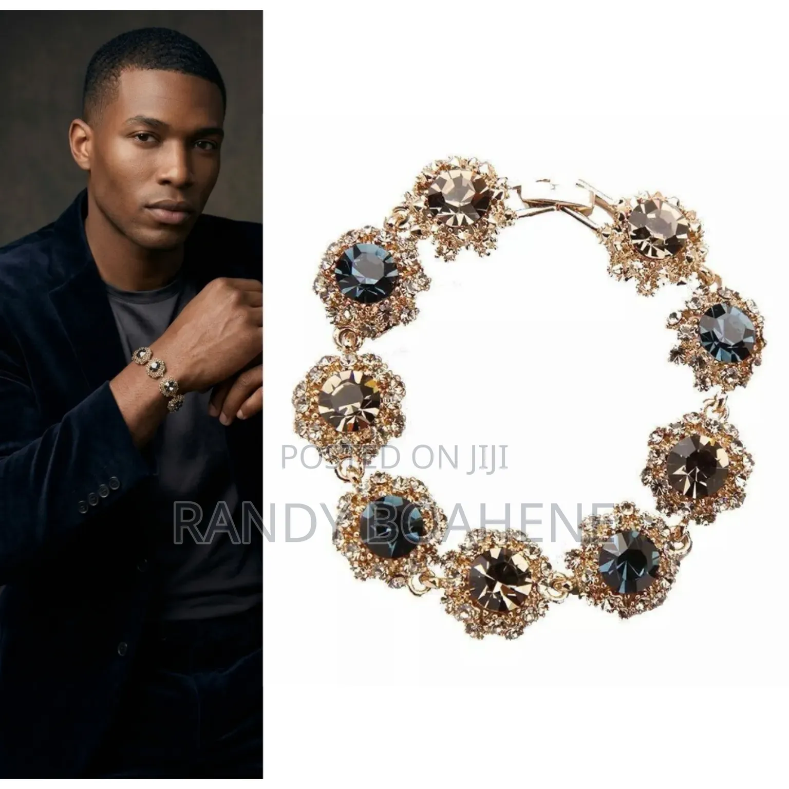 Imperium Scarlet Statement Bracelet