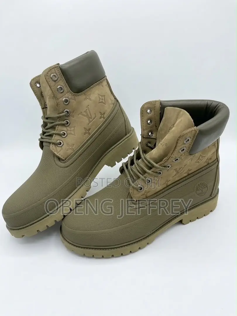 Original Louis Vuitton Timberland Green