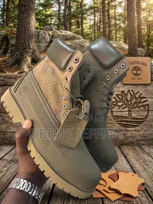 Original Louis Vuitton Timberland Green