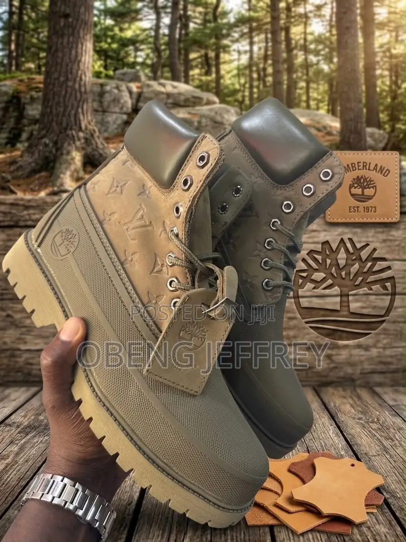 Original Louis Vuitton Timberland Green