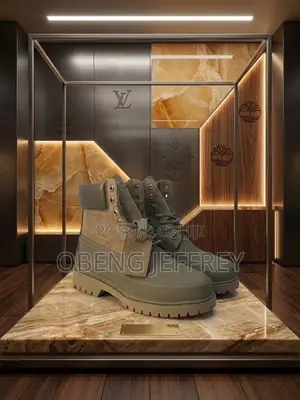 Original Louis Vuitton Timberland Green