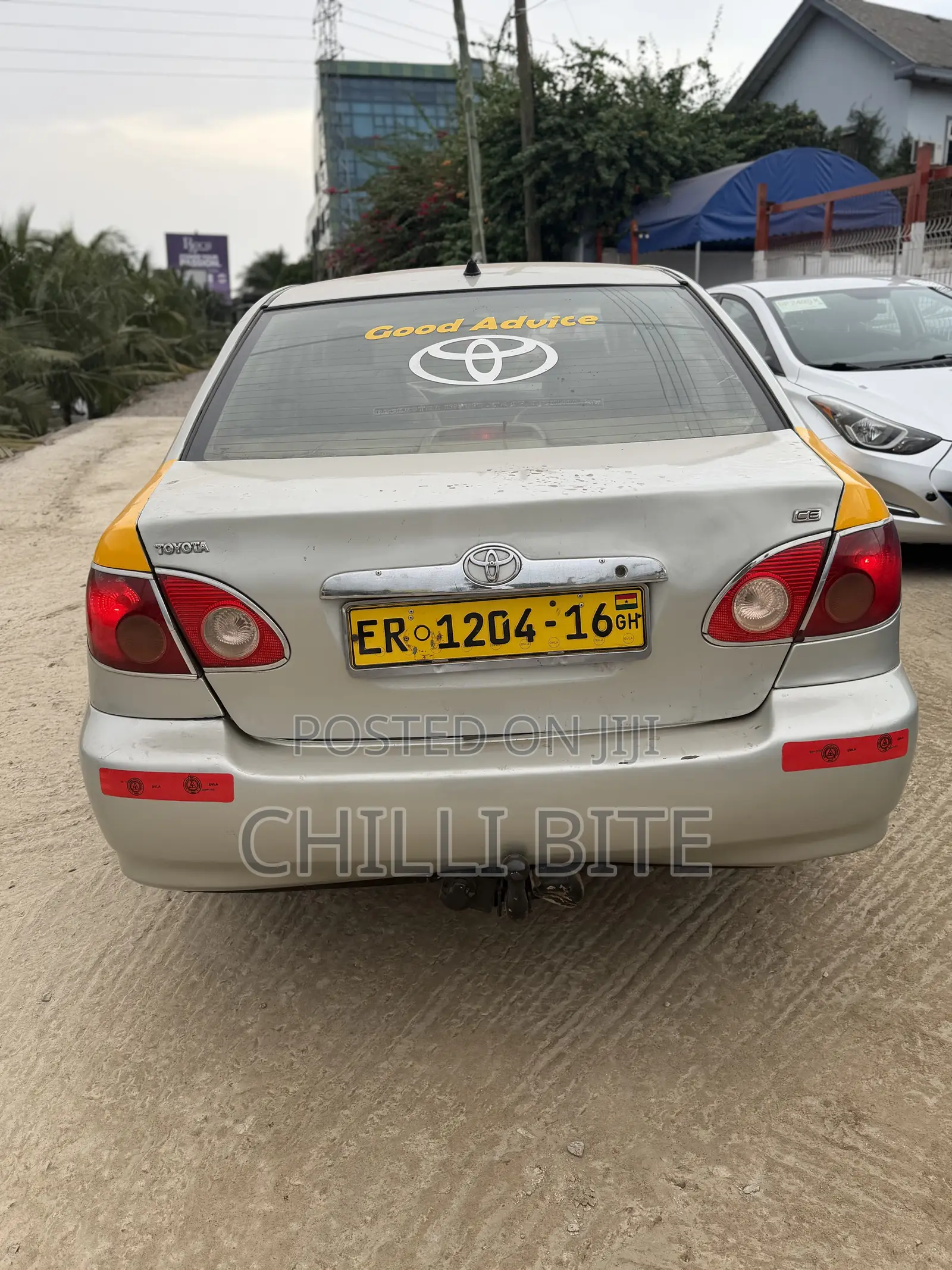 Toyota Corolla LE 2007 Yellow