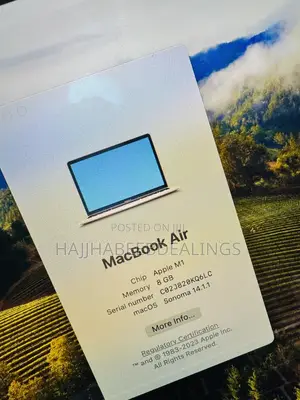 Laptop Apple MacBook Pro 2020 M1 8GB Apple M1 SSD 256GB