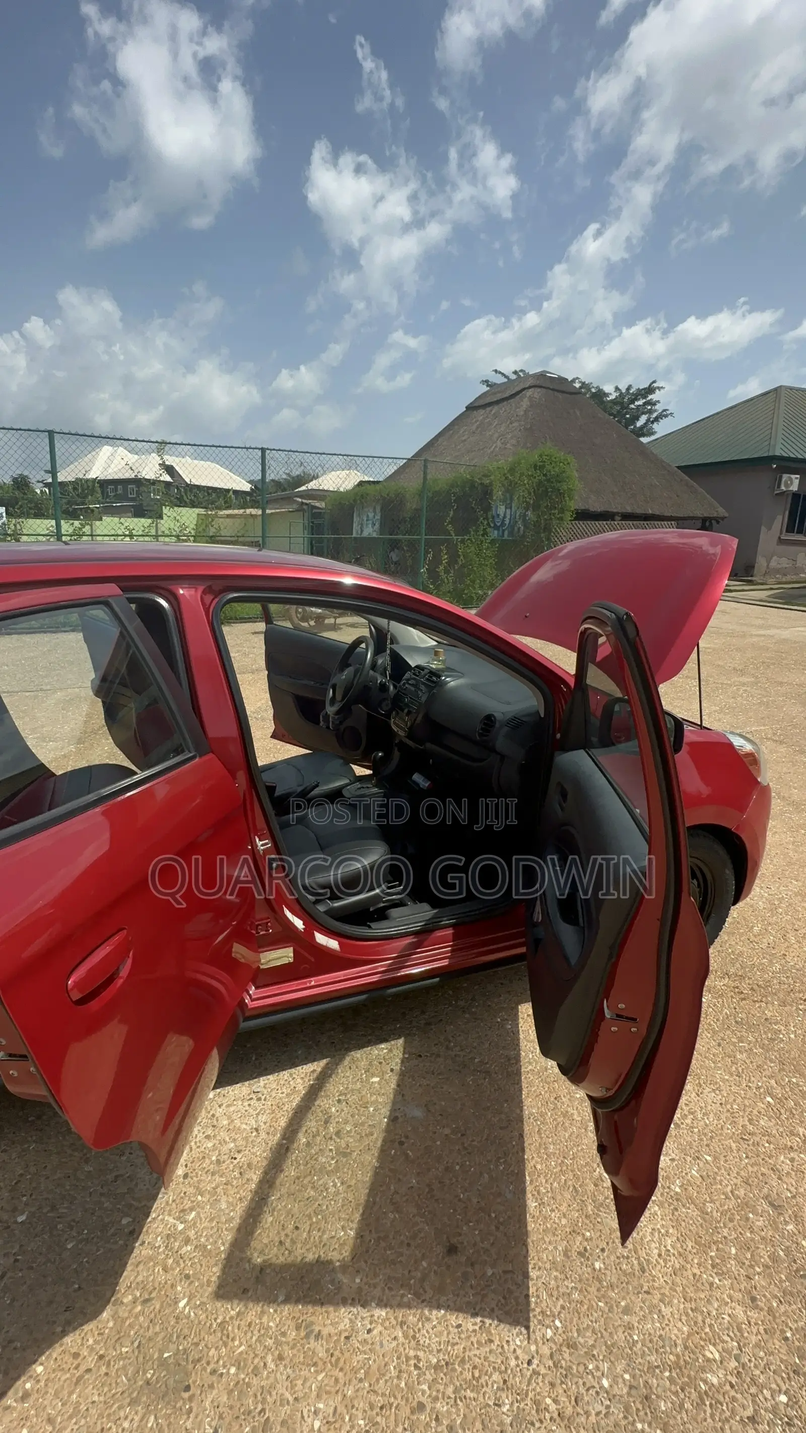 Mitsubishi Mirage DE 4dr Hatchback (1.2L 3cyl CVT) 2015 Red