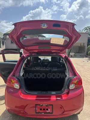 Mitsubishi Mirage DE 4dr Hatchback (1.2L 3cyl CVT) 2015 Red