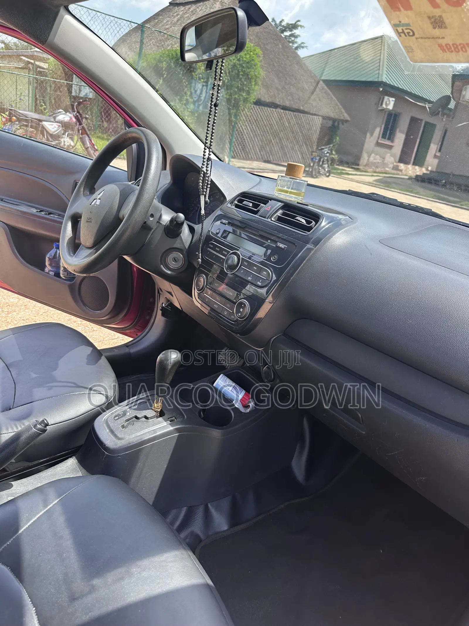 Mitsubishi Mirage DE 4dr Hatchback (1.2L 3cyl CVT) 2015 Red
