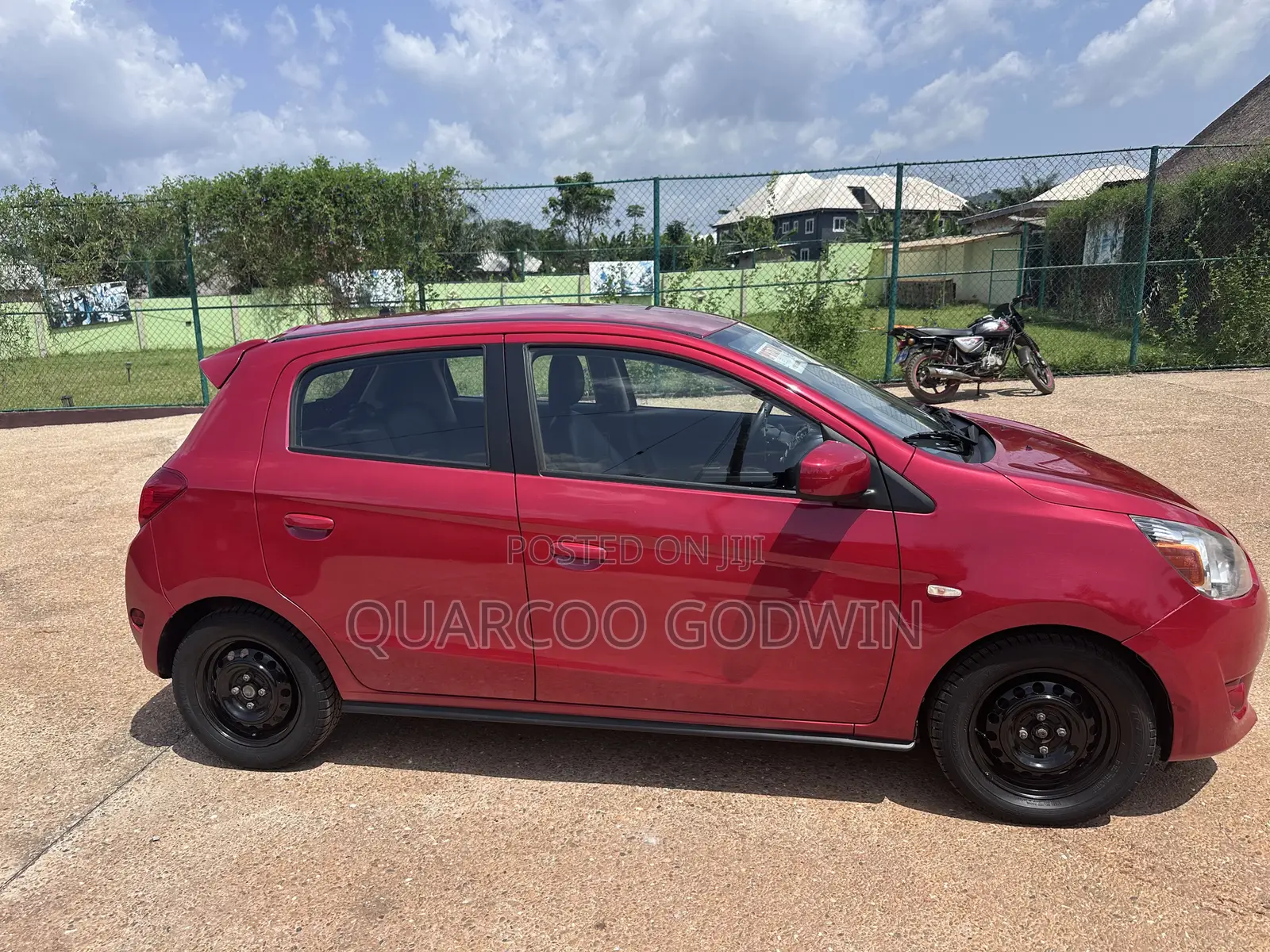 Mitsubishi Mirage DE 4dr Hatchback (1.2L 3cyl CVT) 2015 Red